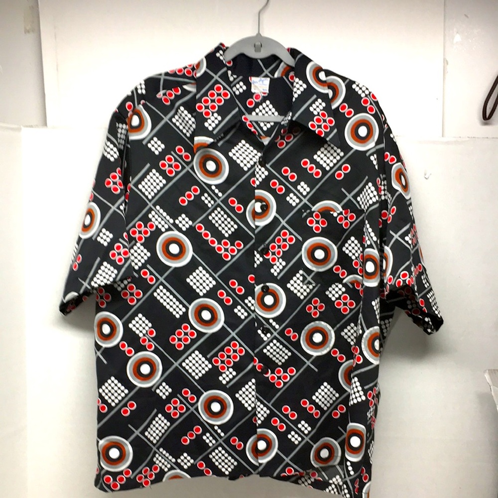 Vintage rare Don Loper California By Duke of Honolulu Casual Men Shirt Size 2X